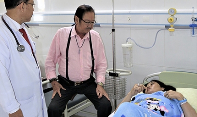 Những hoạt động của cố NSƯT Chánh Tín cùng Bệnh viện quốc tế Minh Anh