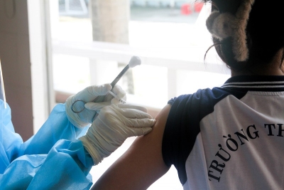 Tiêm vaccine Covid   19 cho học sinh