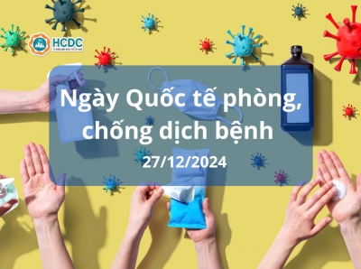Ngày Quốc tế phòng chống dịch bệnh 27/12/2024
