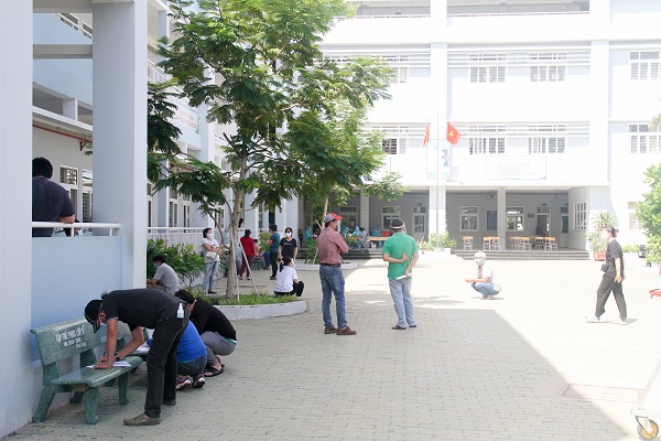 Buổi chiều tại điểm trường Hồng Đức
