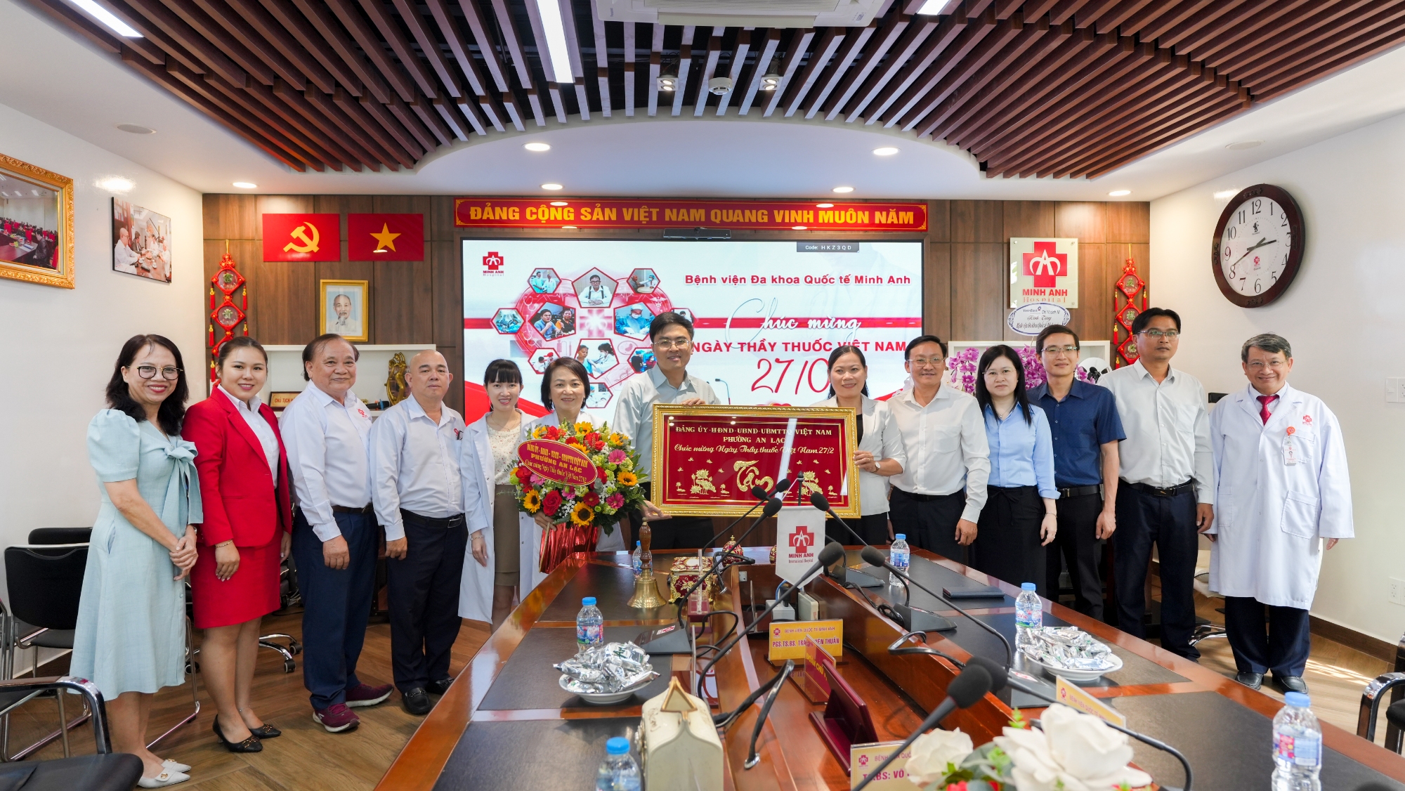 🌺  Đảng uỷ- UBND- UBMTTQ phường An Lạc đến thăm và...