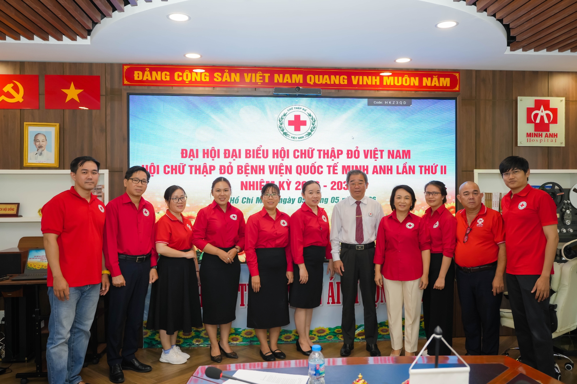 🌹 ĐẠI HỘI ĐẠI BIỂU HỘI CHỮ THẬP ĐỎ BỆNH VIỆN QUỐC...