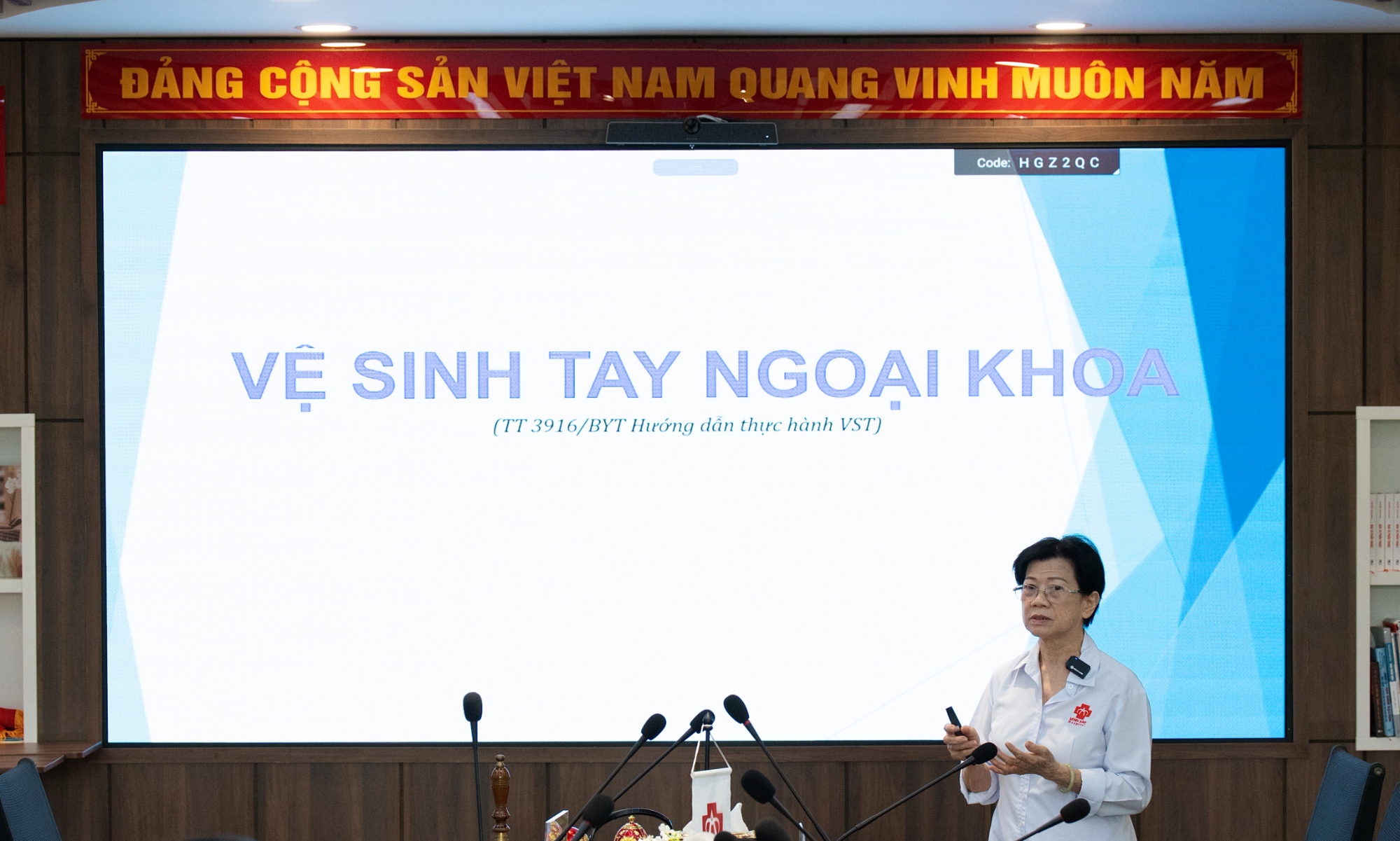 🧴BỆNH VIỆN ĐA KHOA QUỐC TẾ MINH ANH TỔ CHỨC LỚP TẬP HUẤN VỆ SINH TAY CHO NHÂN VIÊN Y TẾ